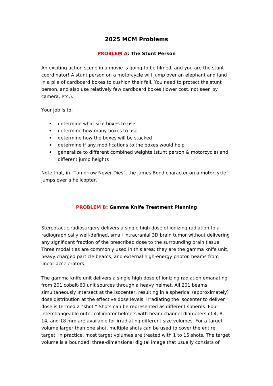 美国数学建模比赛历年试题_第1页