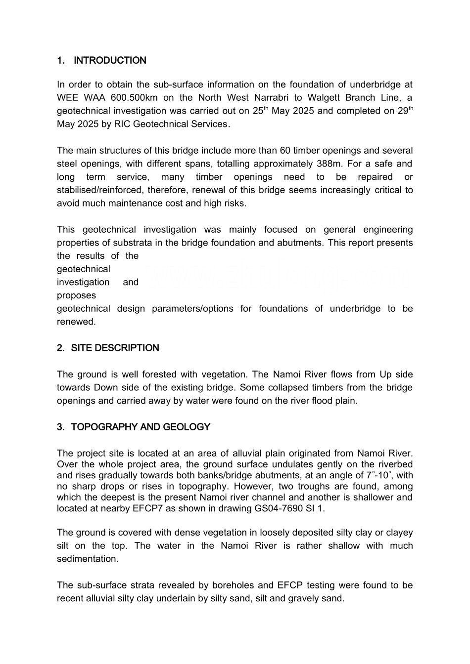 美国某工程勘察报告_第3页