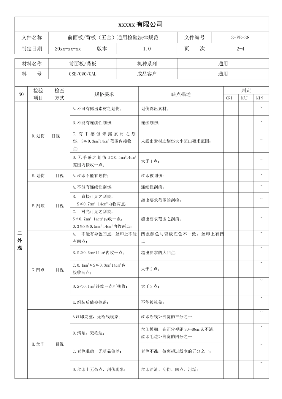 背板五金检验规范_第2页