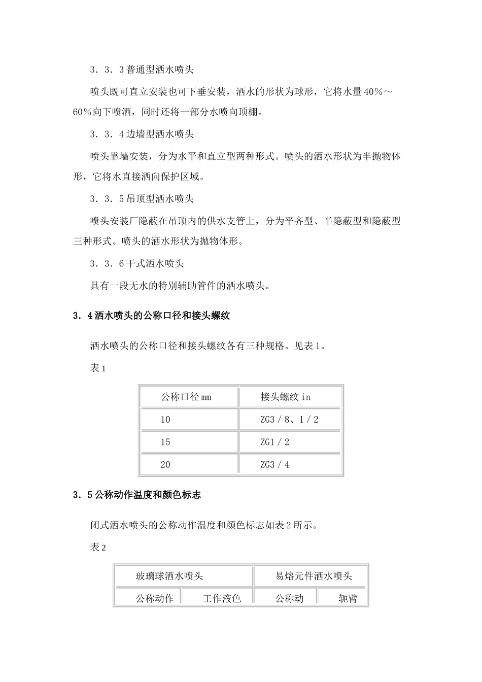 自动喷水灭火系统洒水喷头的性能要求和试验方法_第3页