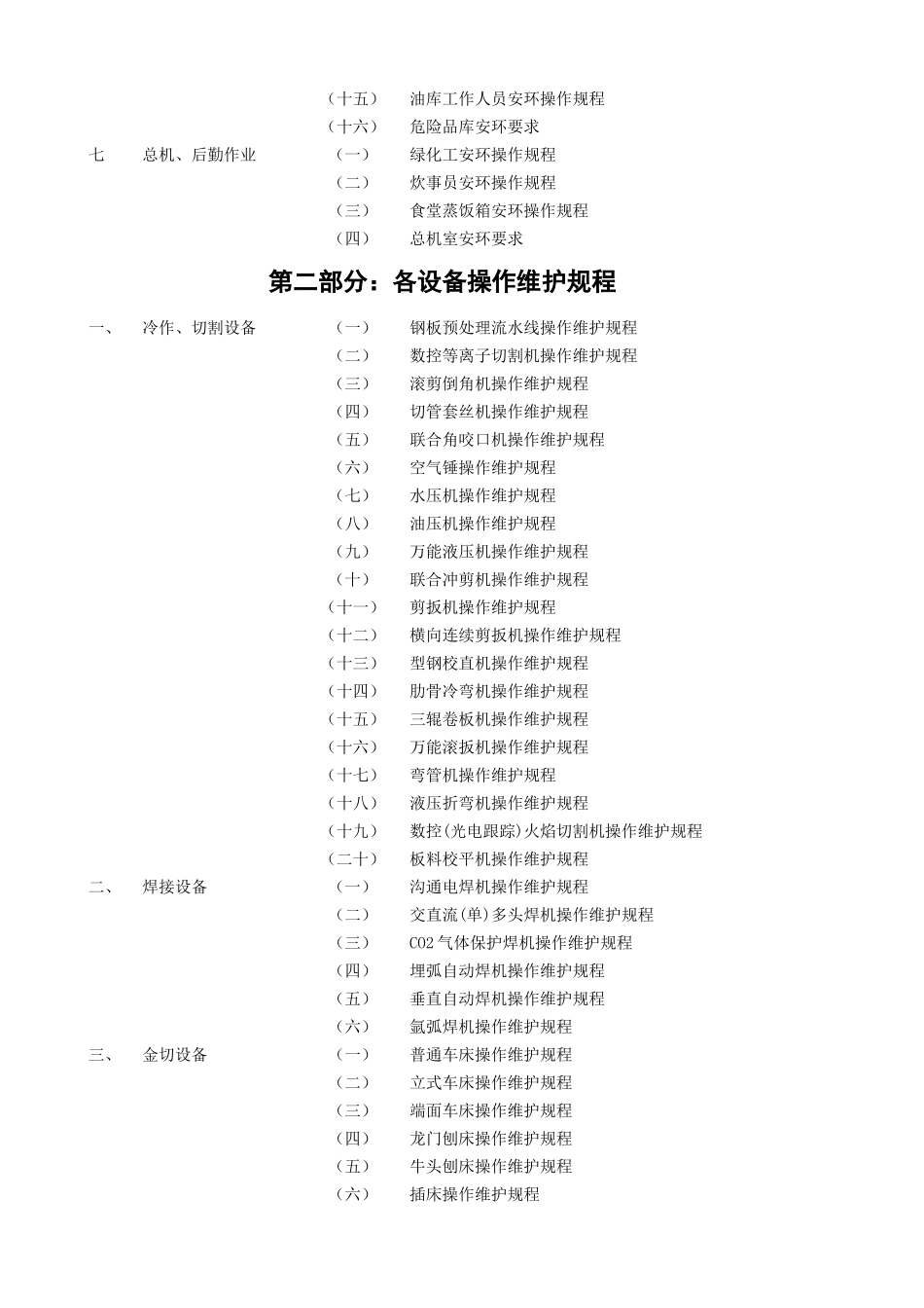 船厂安全、环保操作规程大全_第3页