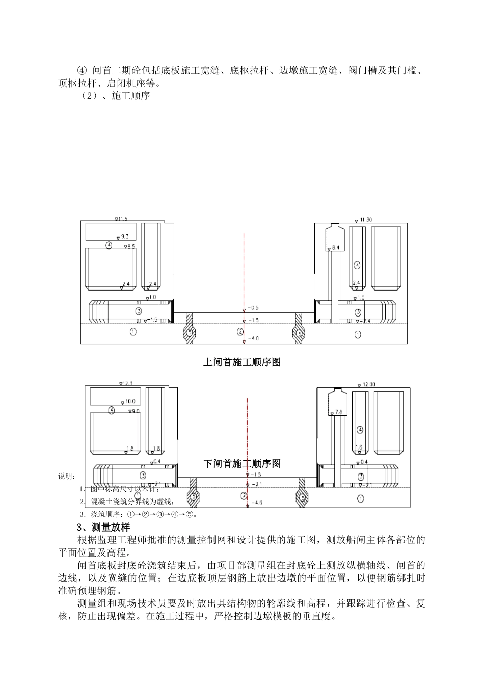 船闸扩容改造工程闸首施工技术方案_第3页