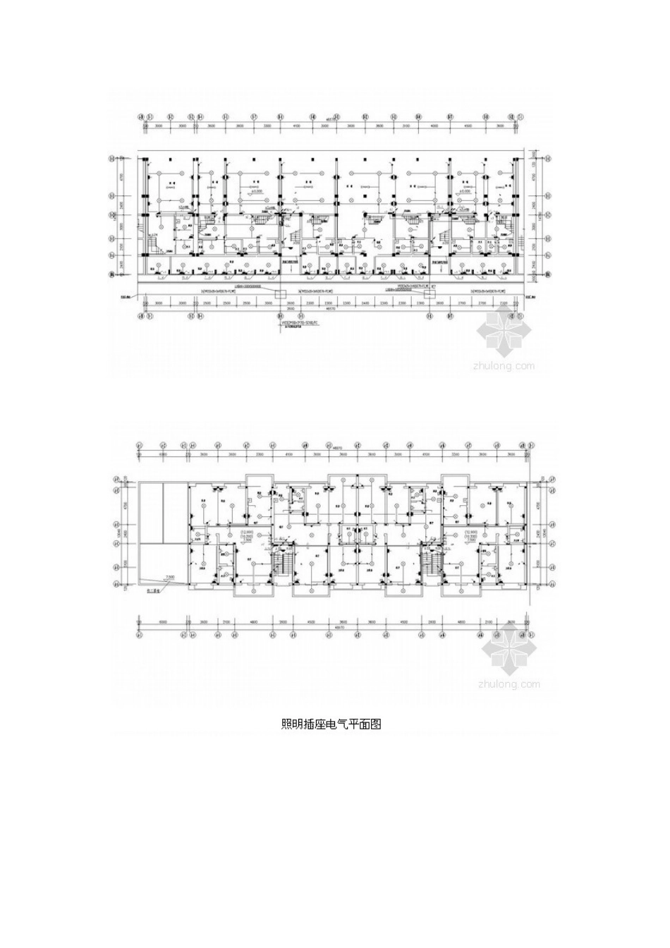 花园商住楼电气施工图纸_第2页