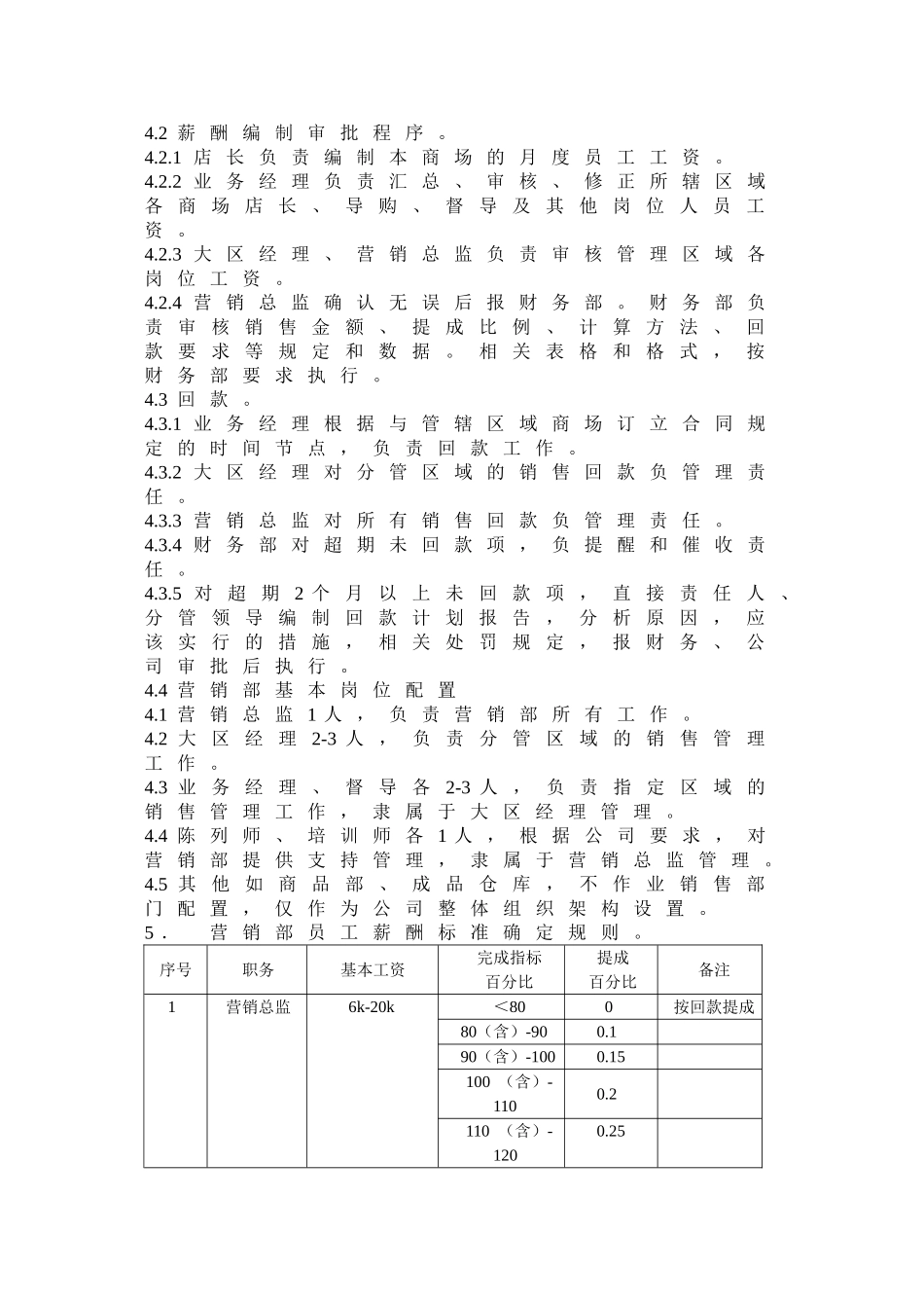 营销部薪酬管理规定_第2页