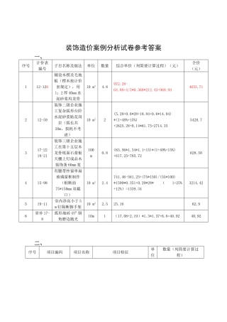 装饰修改后的答案