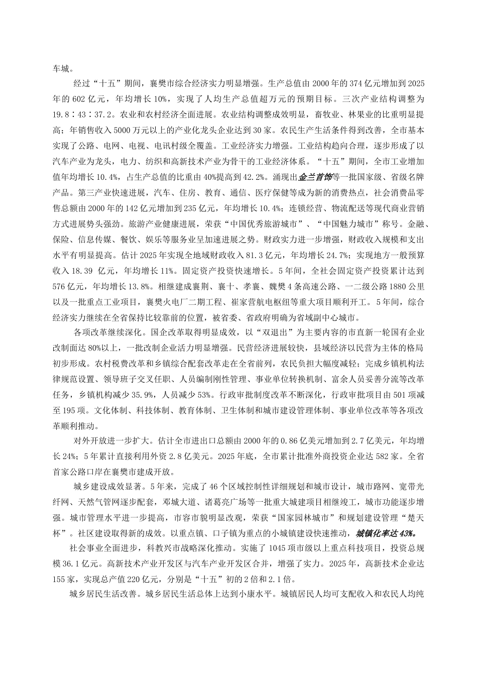 襄樊房地产市场调研报告_第3页