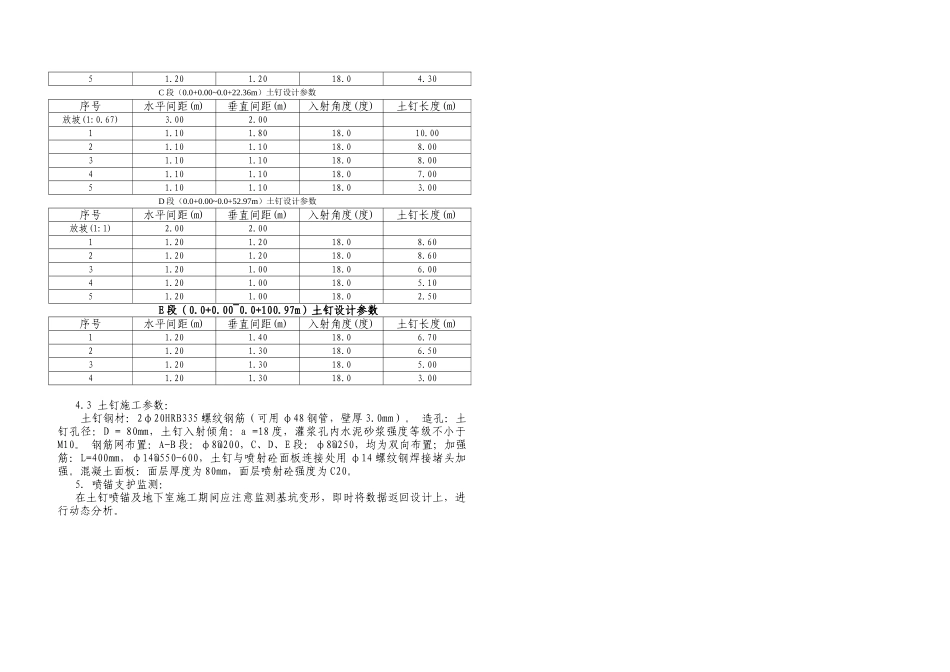 西南地区某基坑锚喷支护设计_第3页