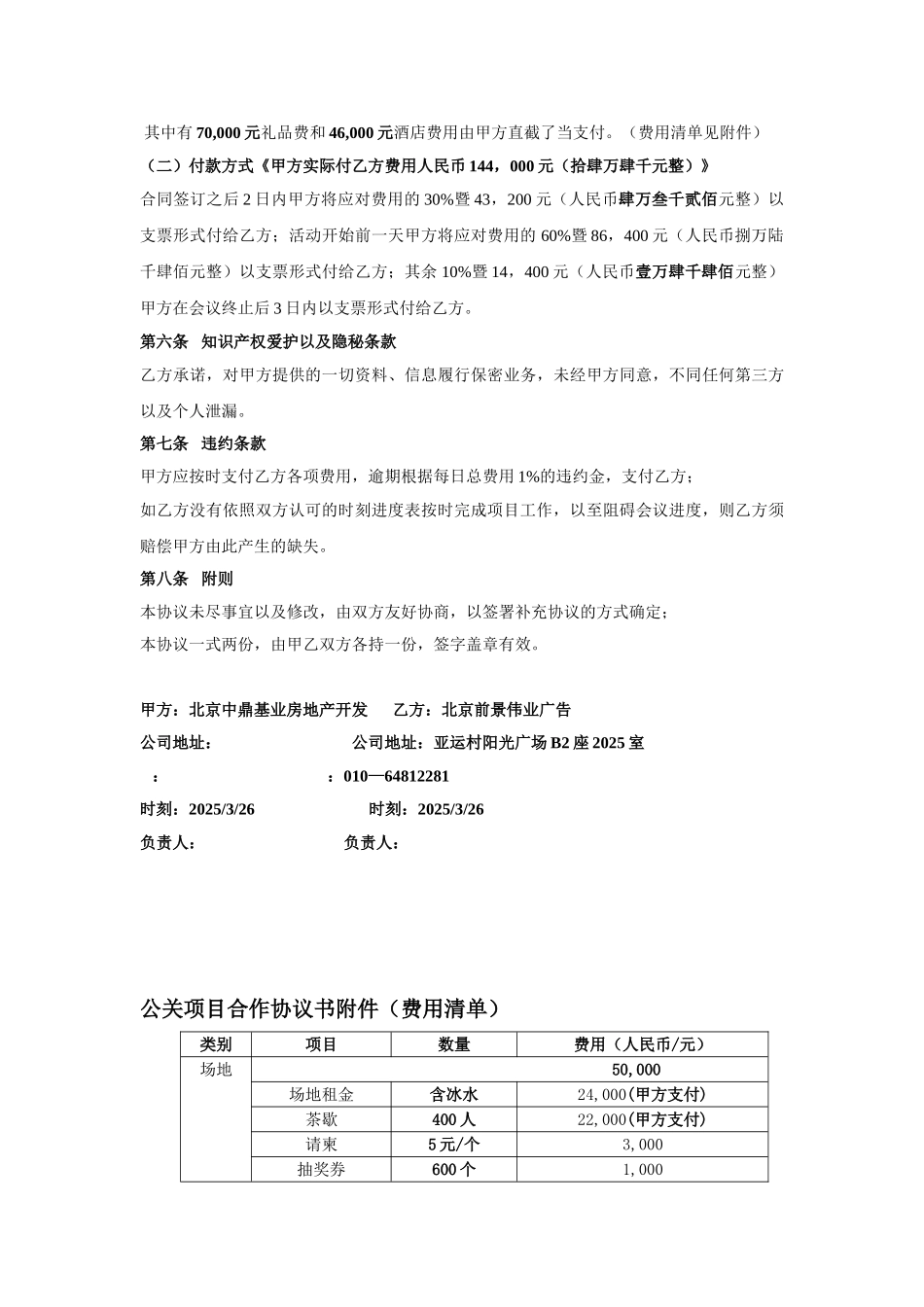 观筑项目合作协议书_第2页