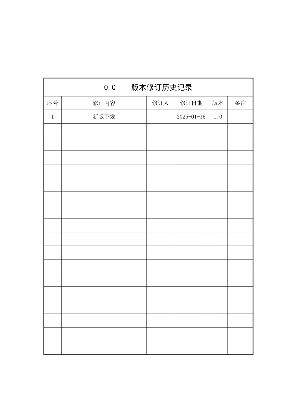 质量手册--小龙塑胶_第1页