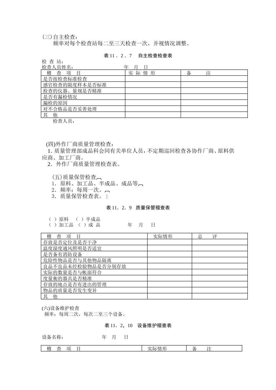 质量管理日常检查规定_第3页