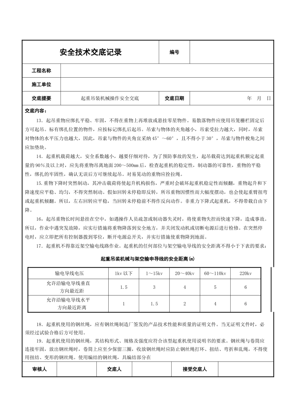 起重吊装机械操作安全交底_第2页