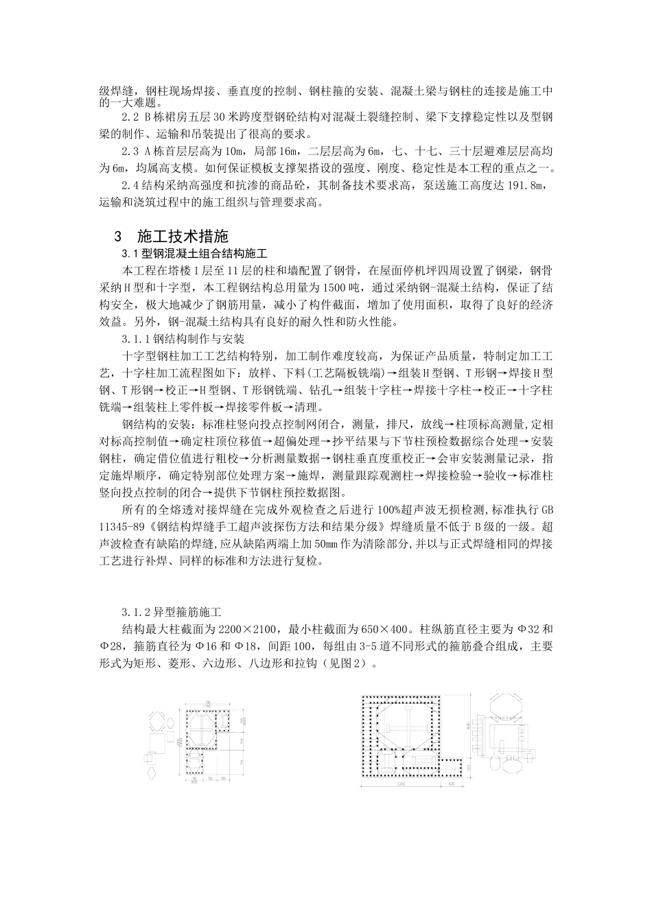 超高层建筑结构施工技术总结_第2页