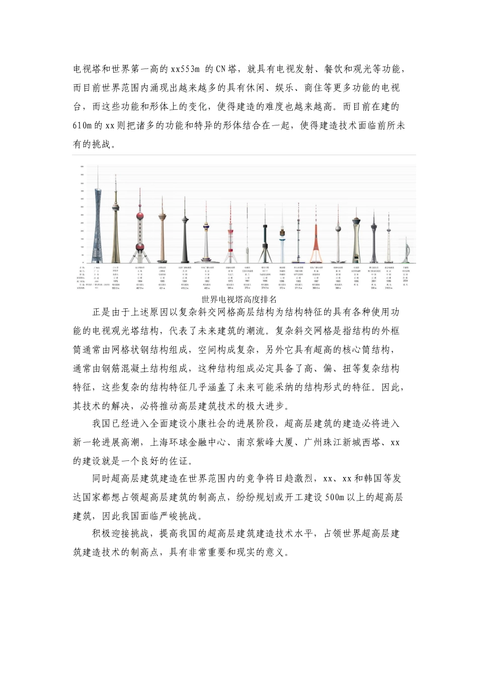 超高层电视塔钢结构施工技术、天线桅杆安装技术研究综合报告_第2页