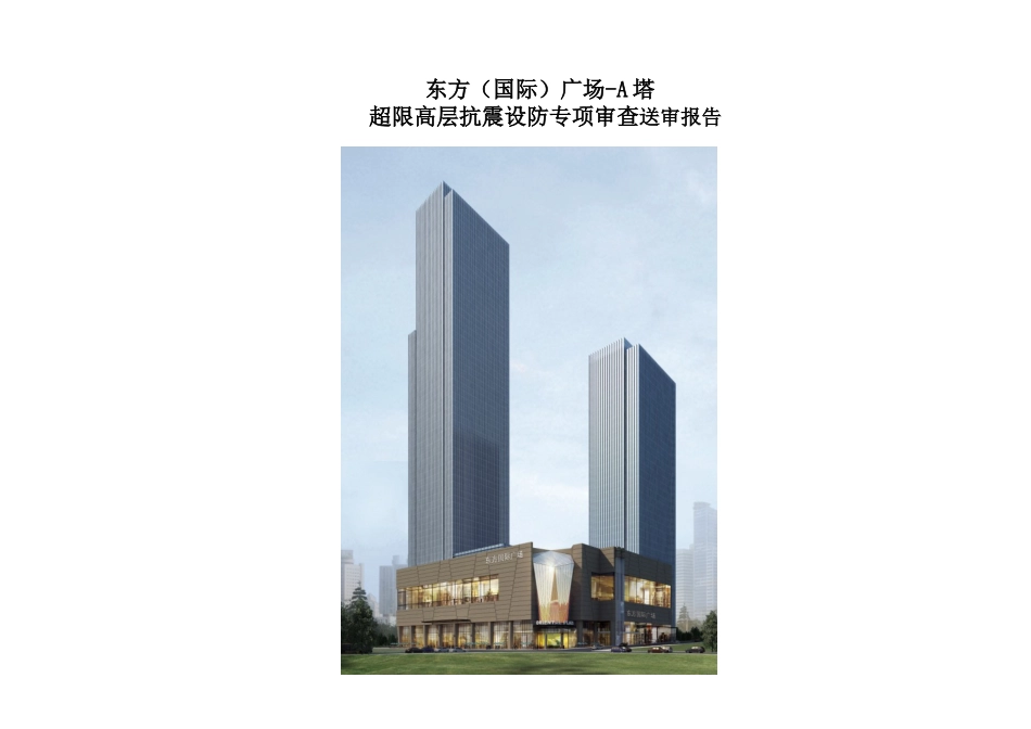 超高层超限审查报告_第1页