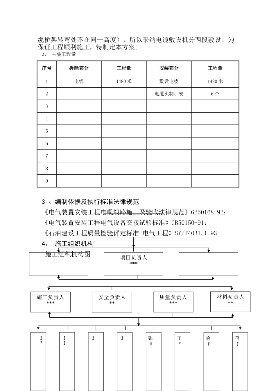 车间变电所高压进线电缆改造工程施工方案_第3页