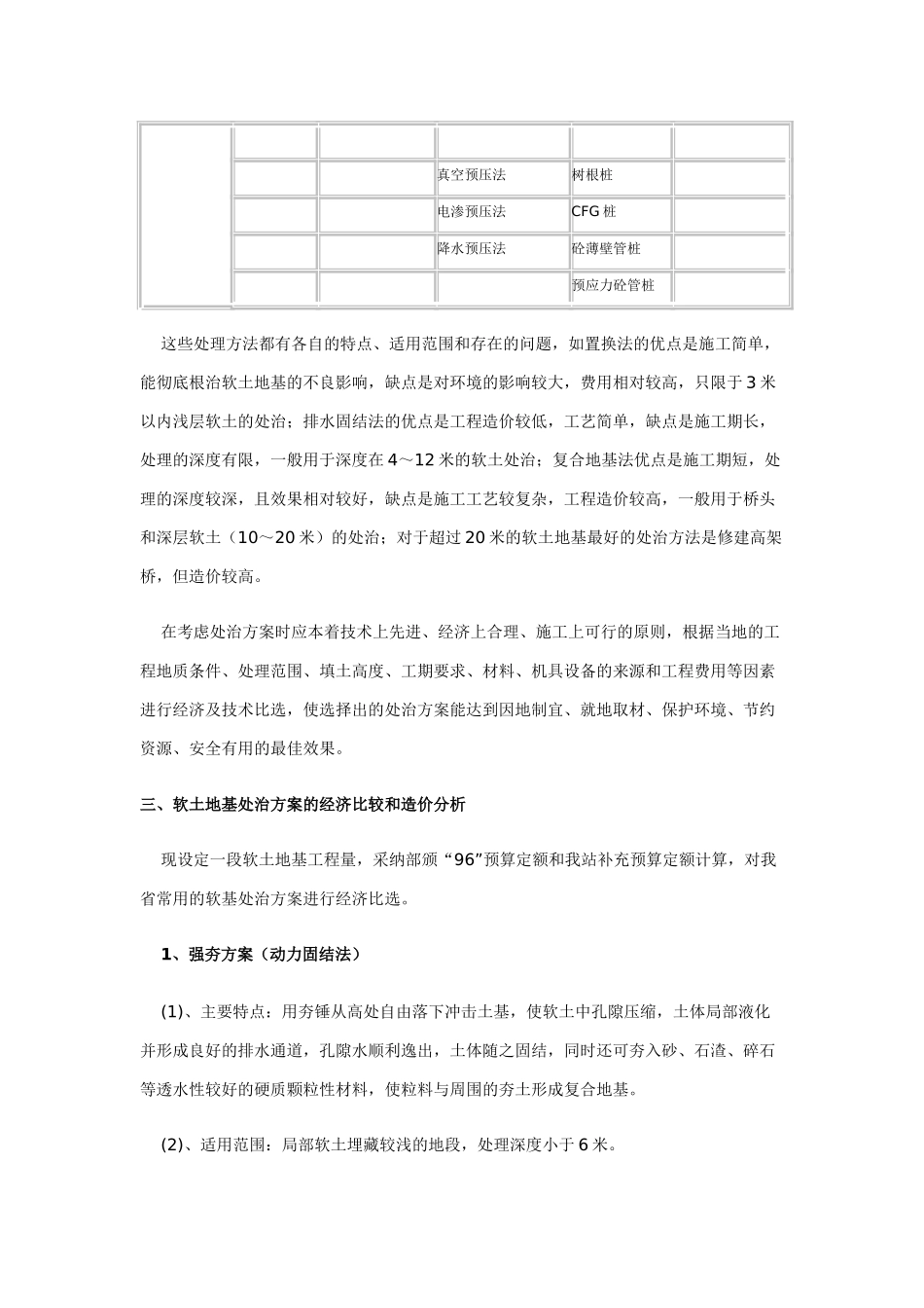 软土地基处置方案造价分析_第3页