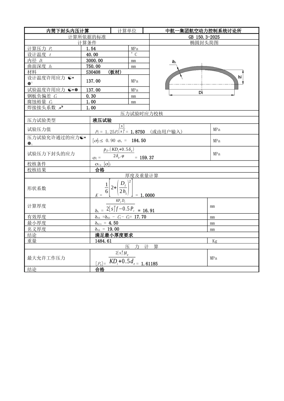 轻烃闪蒸罐下封头_第1页