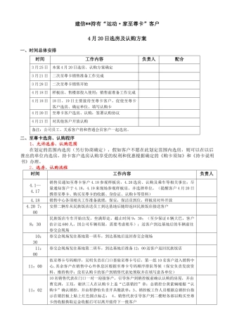 选房细分工方案