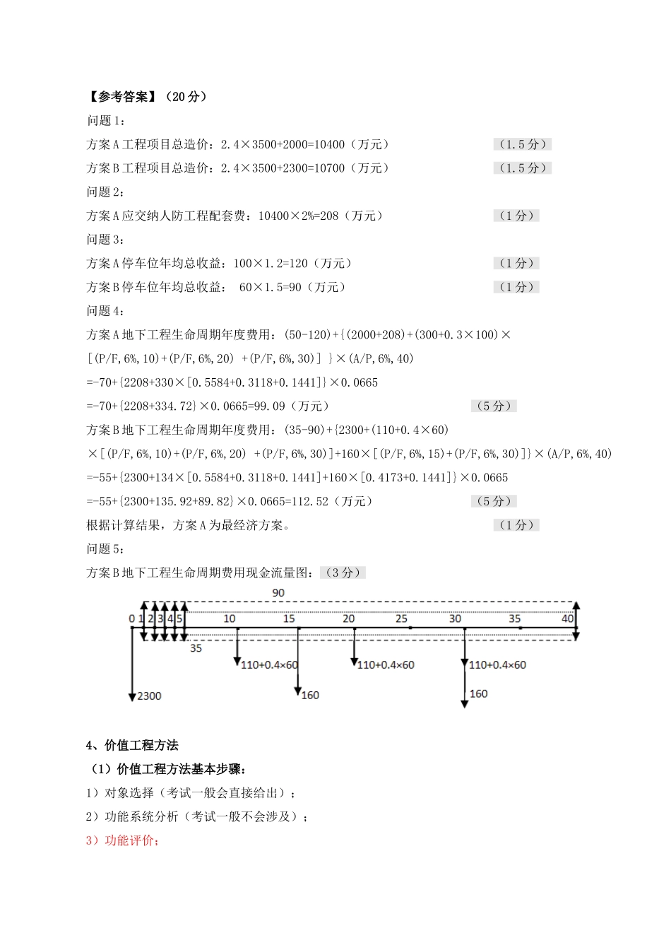 造价案例分析特训第7讲：专题三：工程设计、施工方案技术经济分析_第2页