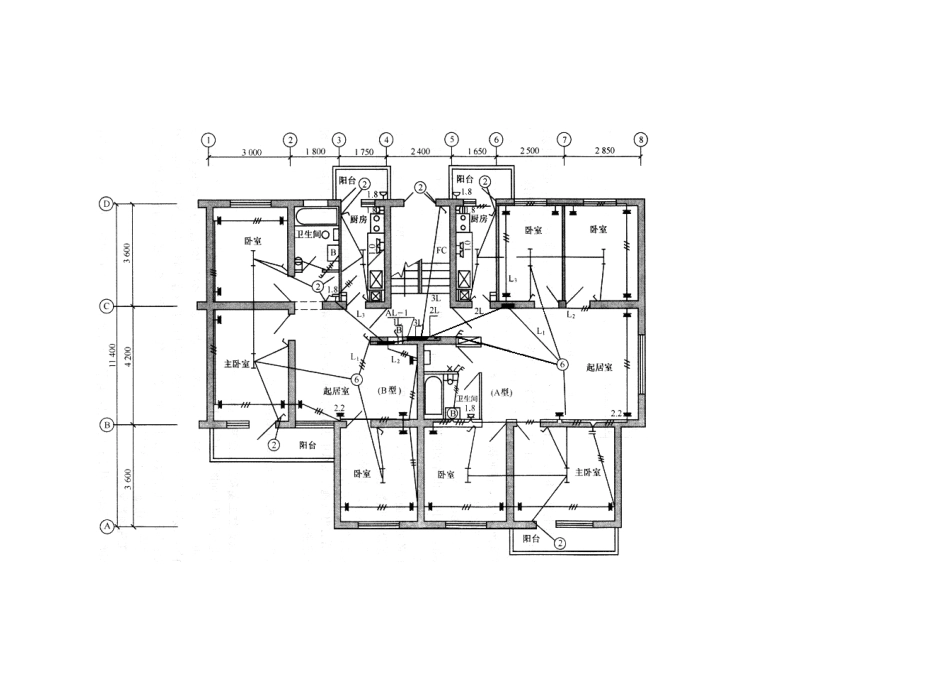 造价编制实例：某电气照明工程清单计价编制_第2页
