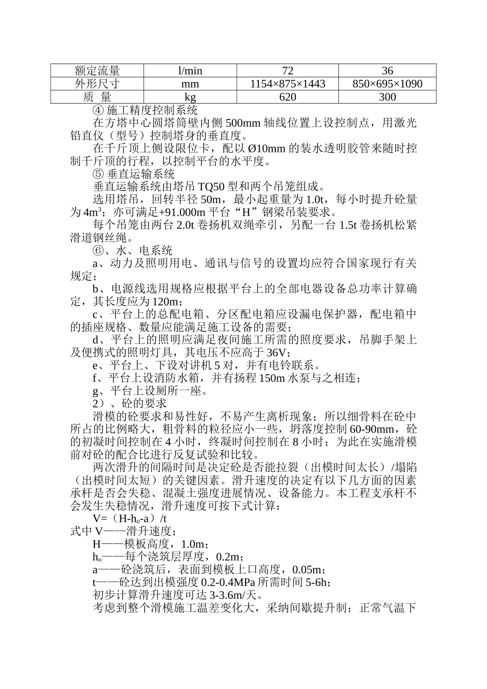 造粒塔滑模专项施工方案_第3页