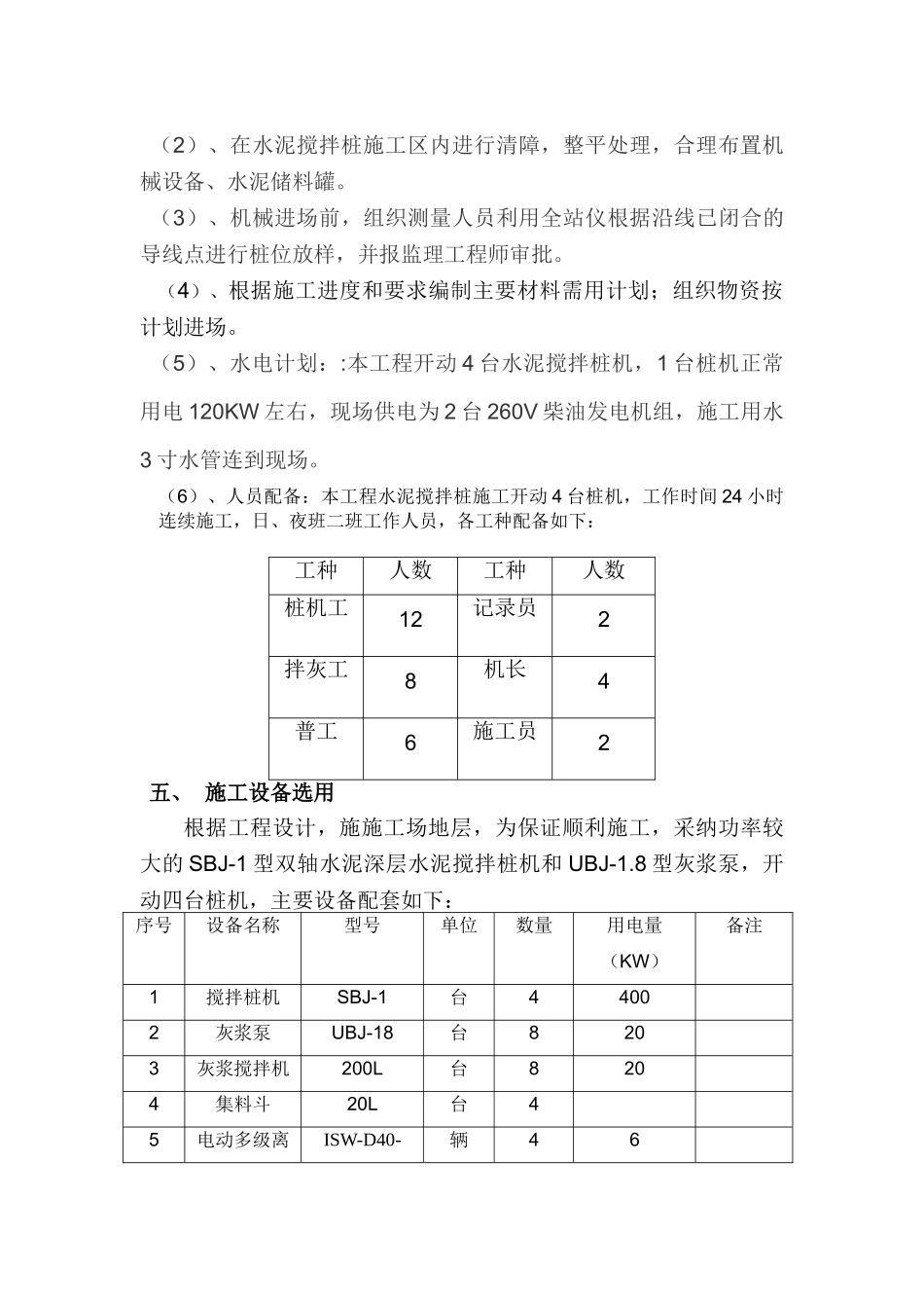 道路工程不良地质处理深层搅拌桩施工方案_第3页