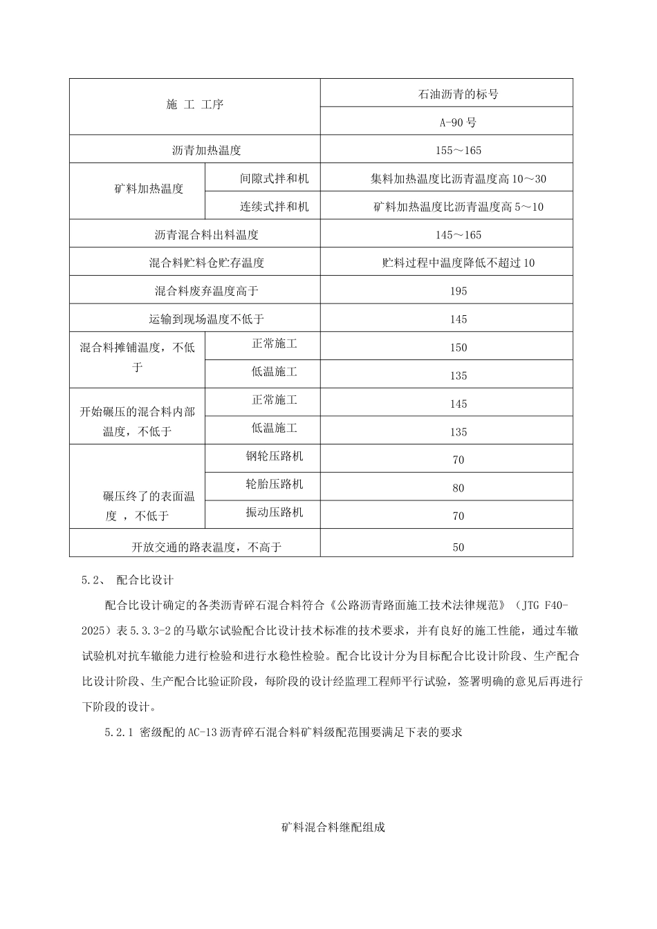 道路工程沥青路面上面层试验段施工方案_第3页