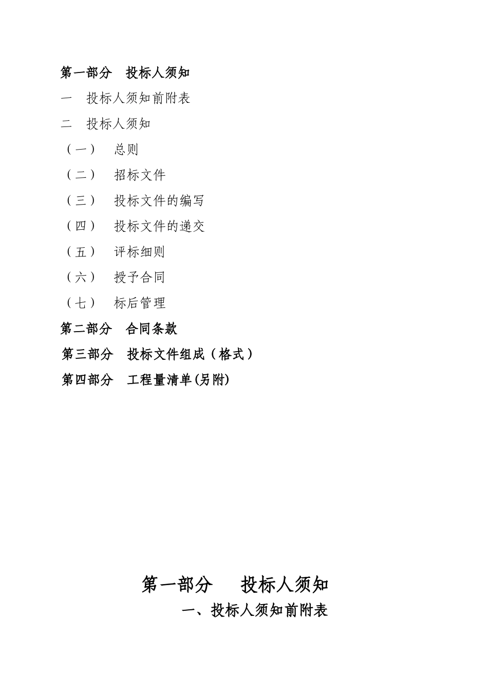 道路改造完善工程施工招标文件_第2页