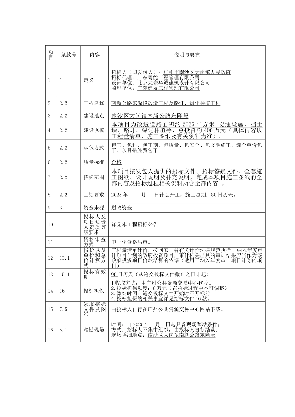 道路改造及路灯工程招标文件107页_第3页