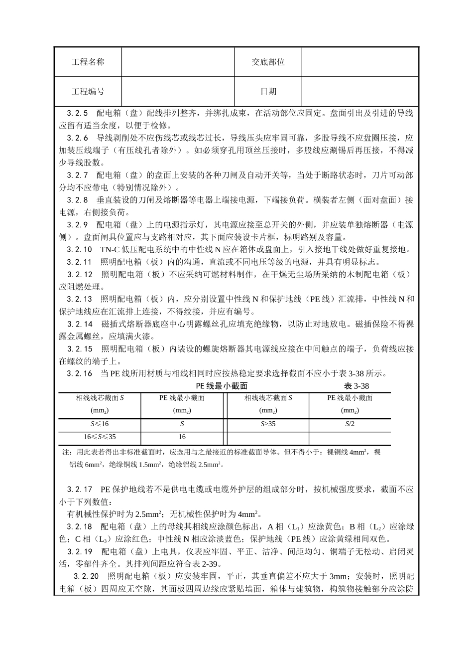 配电箱安装工艺_第2页