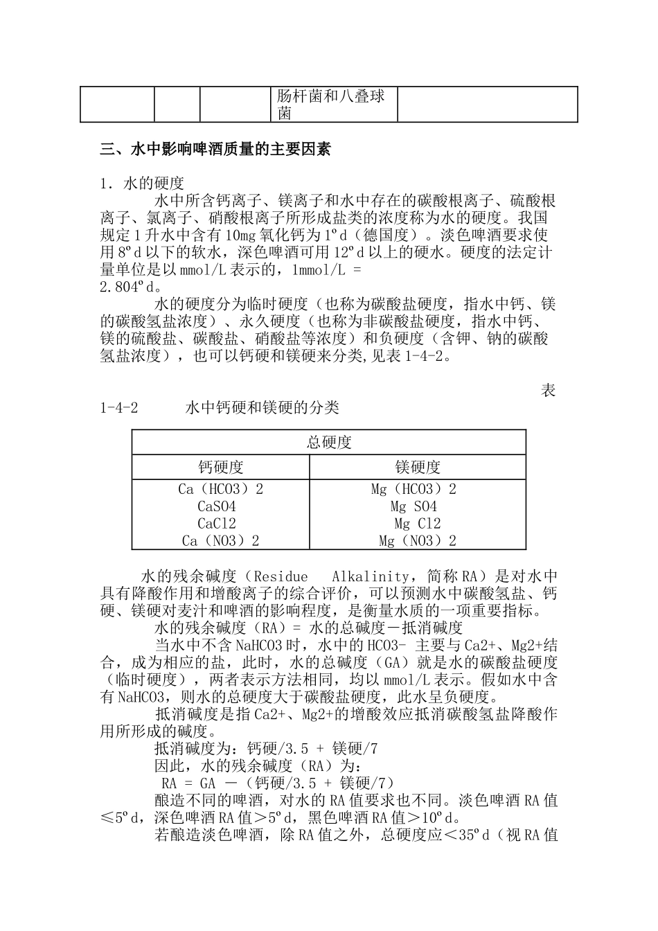 酿造用水简介及处理工艺_第3页
