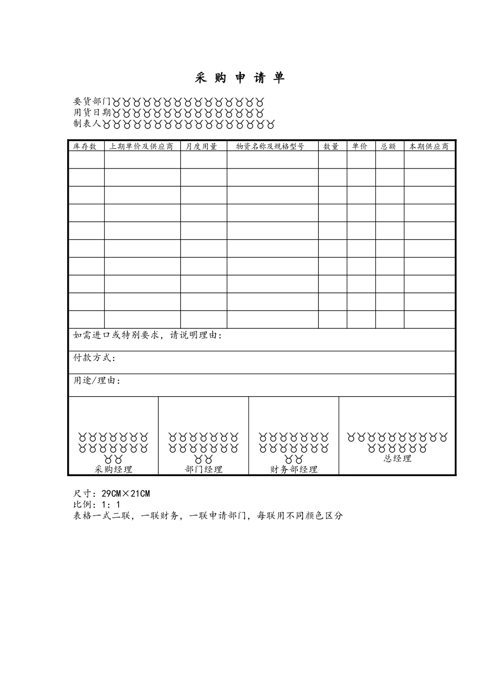 采购的相关表格_第2页