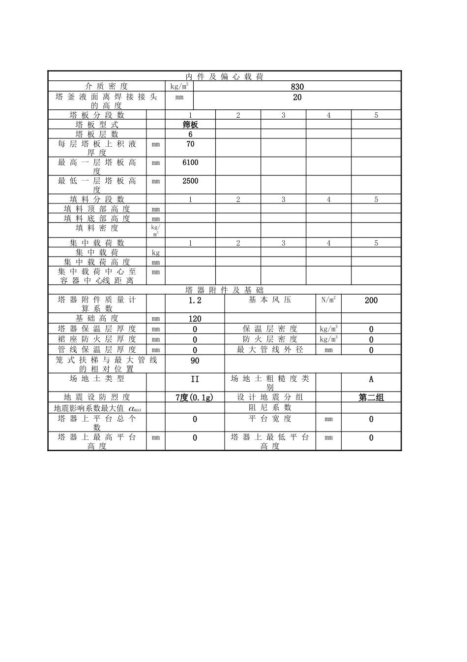 重组分分离塔强度校核报告_第3页
