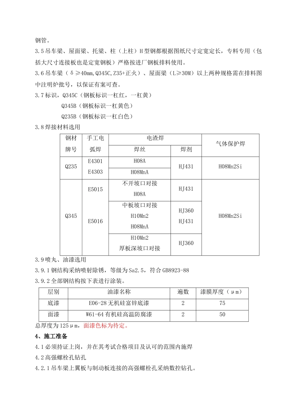 钢结构加工方案_第3页