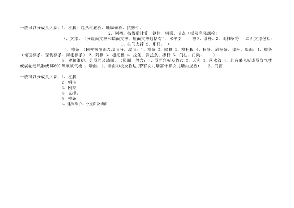 钢结构工程量计算规则_第1页