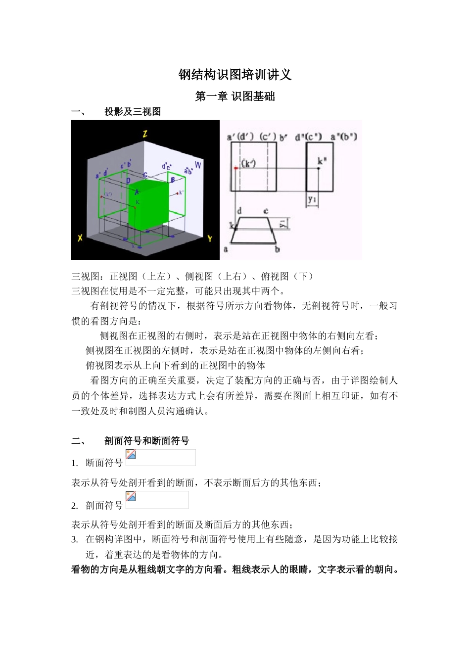 钢结构识图图集图标讲解_第1页