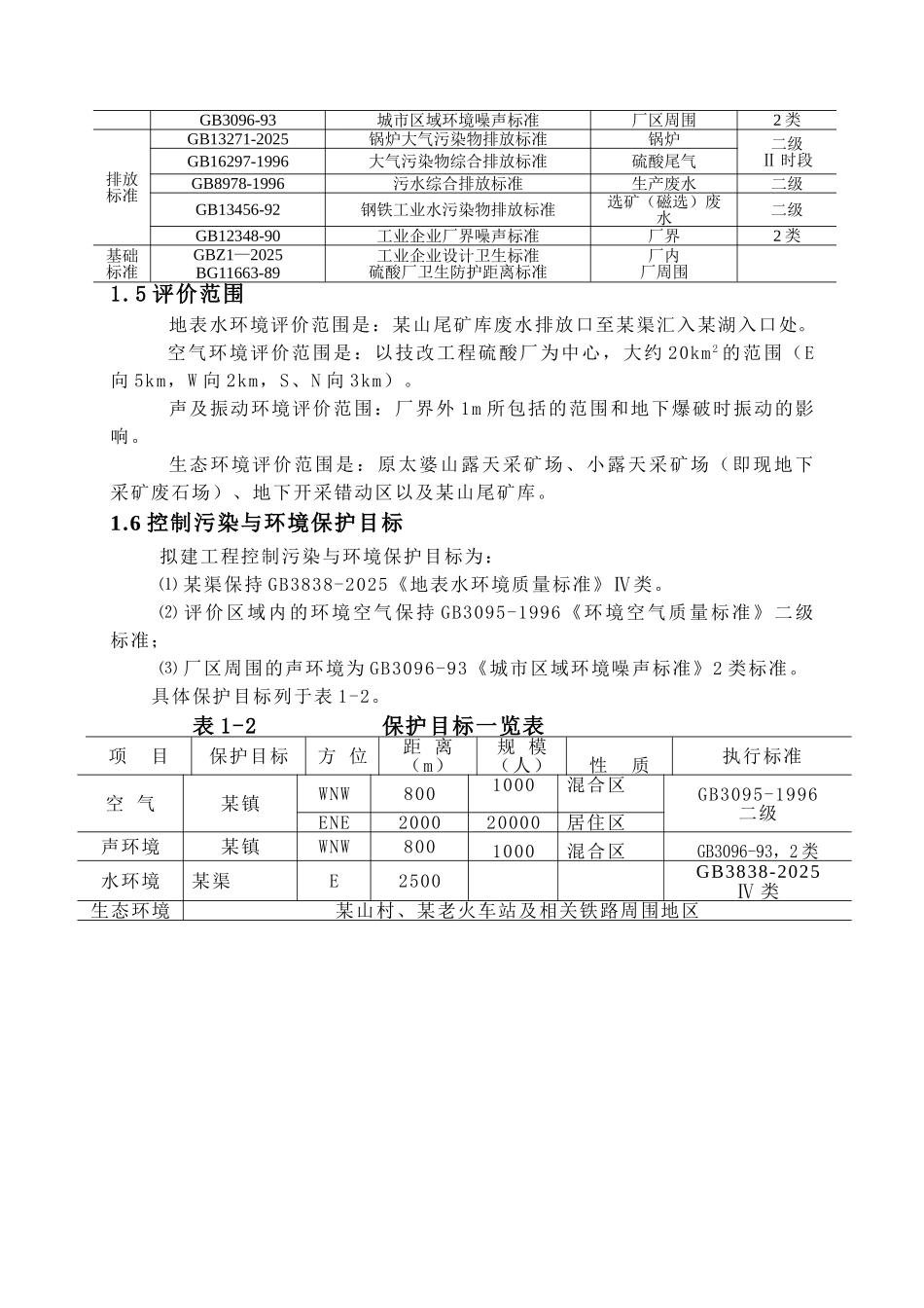 钢铁公司铁矿环境影响报告书_第3页