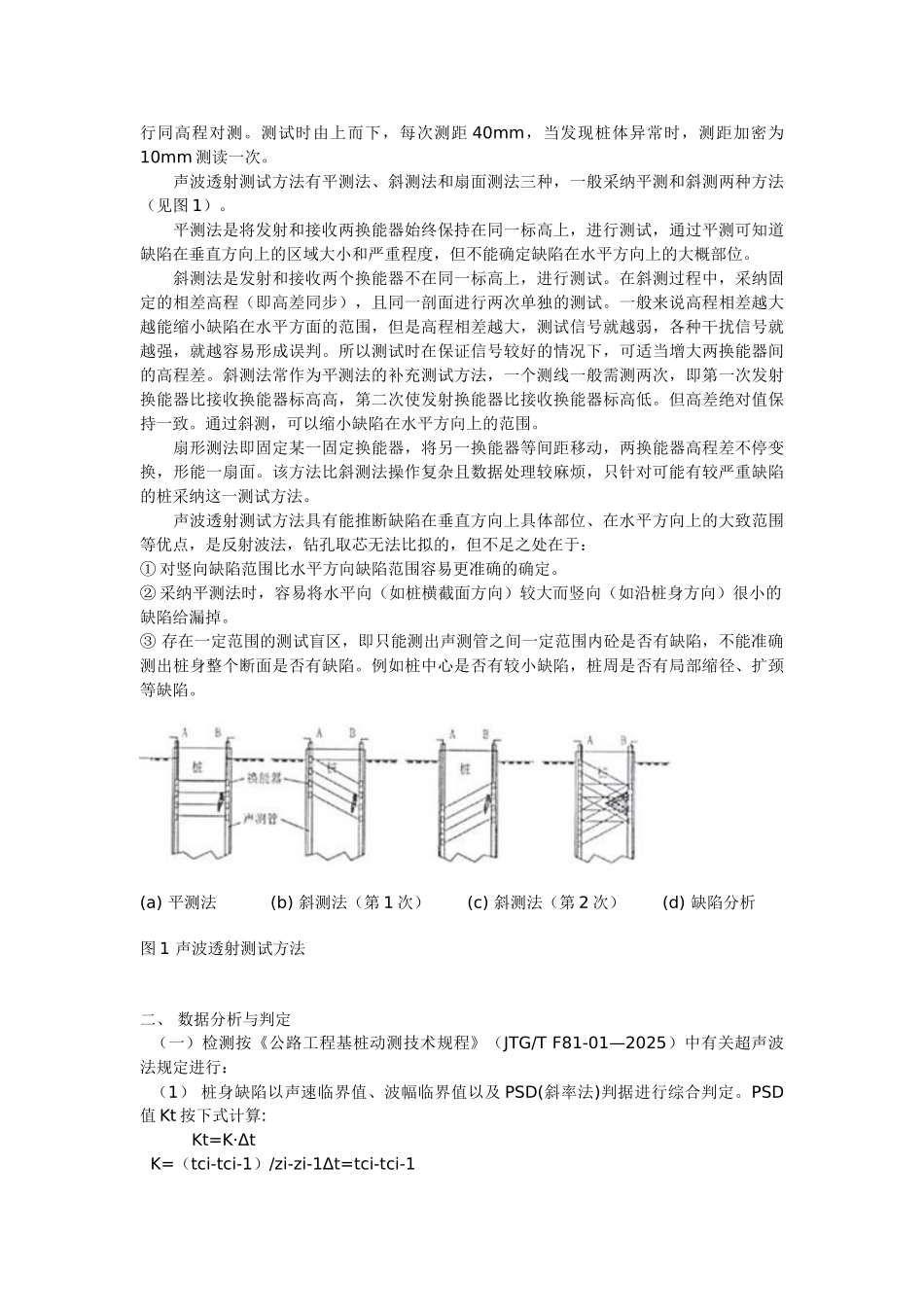 钻孔灌注桩中的超声波检验_第2页
