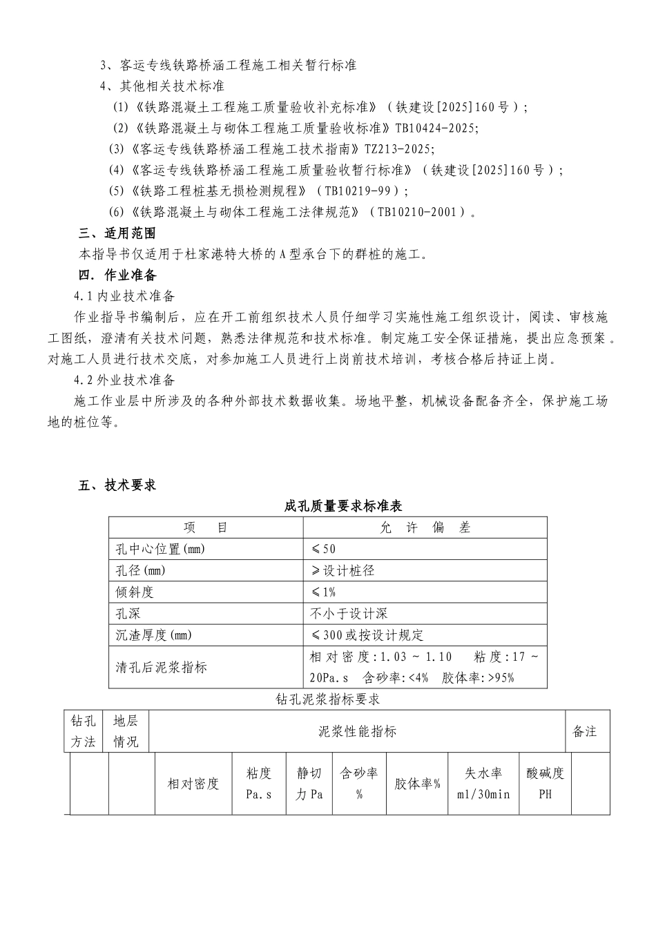 铁路特大桥冲击钻孔灌注桩施工作业指导书_第2页