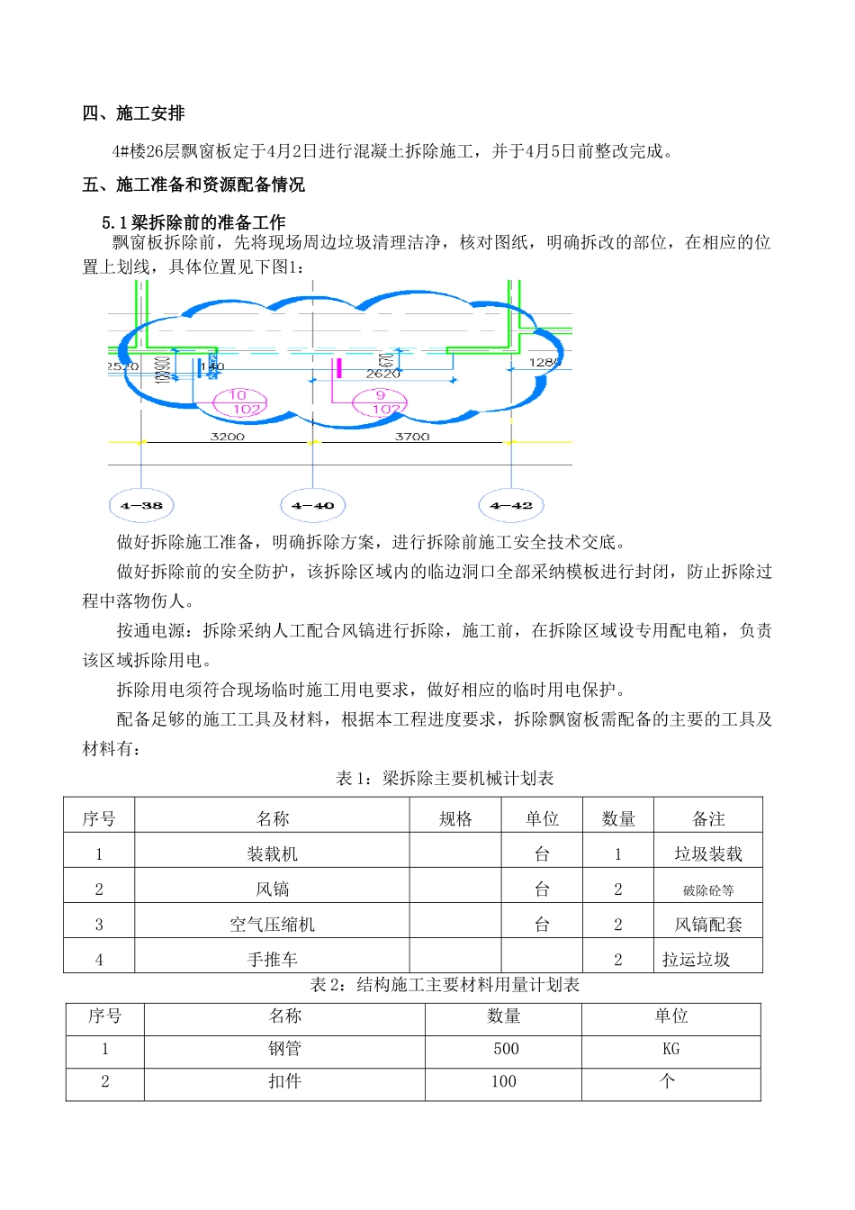 销售物业4#楼26层窗台板拆除及恢复施工方案_第2页