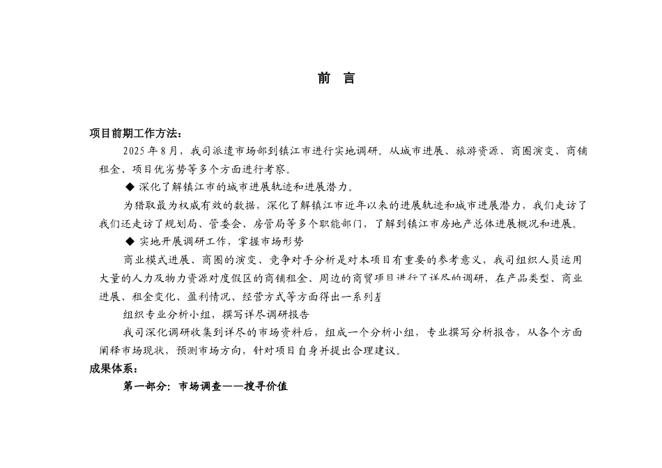 镇江丹徒商业市场调研资料_第1页