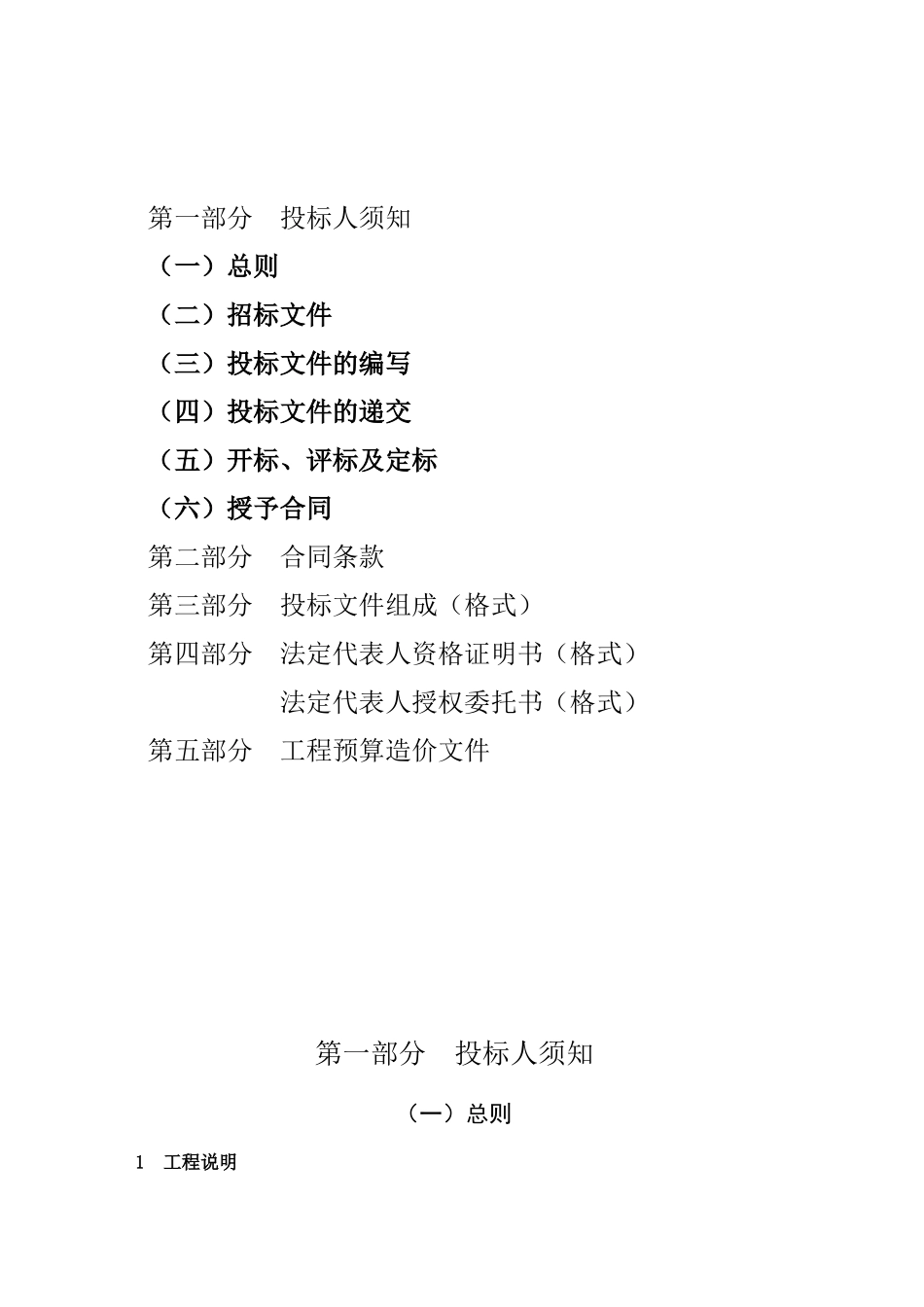 镇集镇供水工程招标文件_第2页