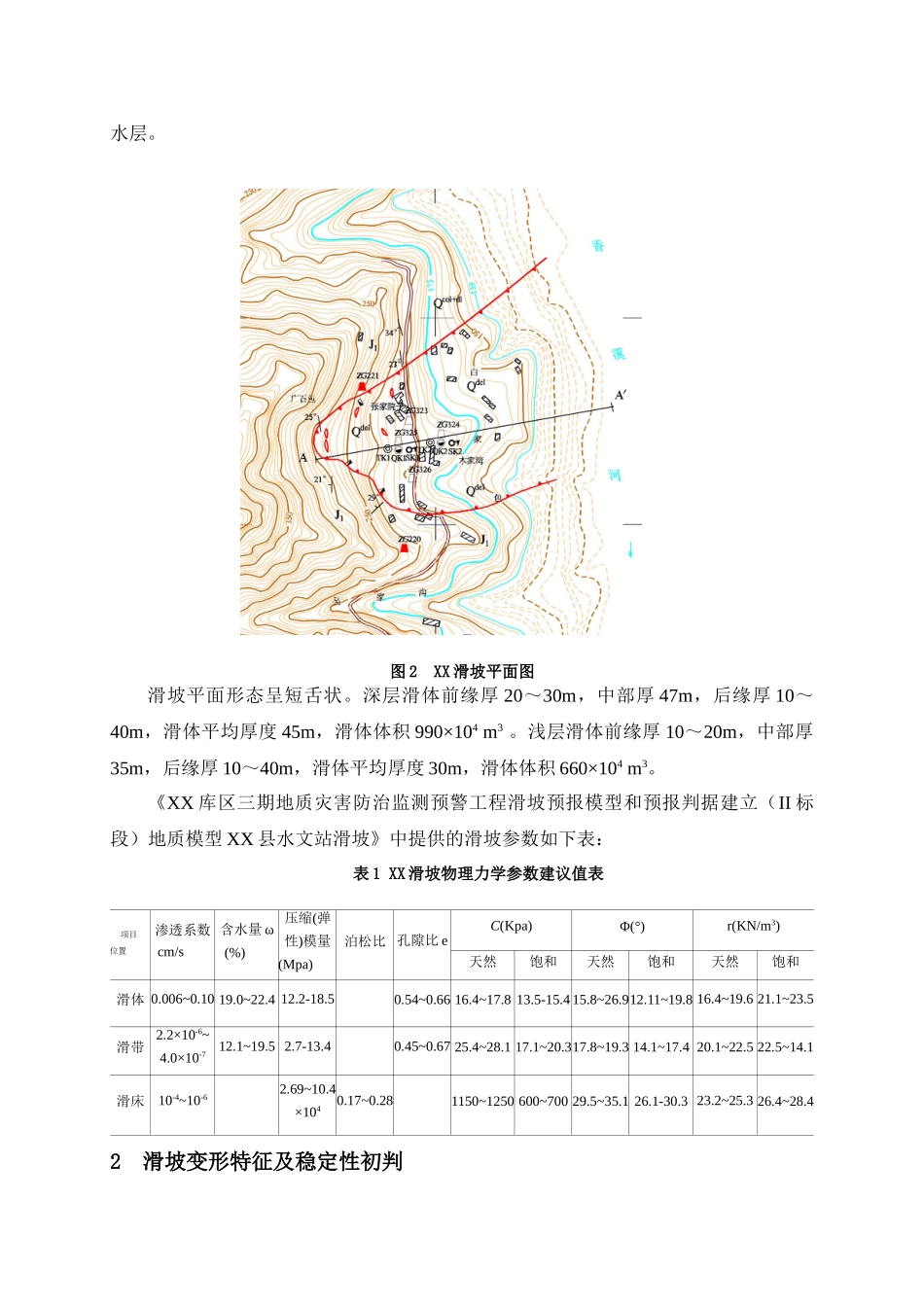 长江某水库滑坡地质灾害治理及监测分析_第3页