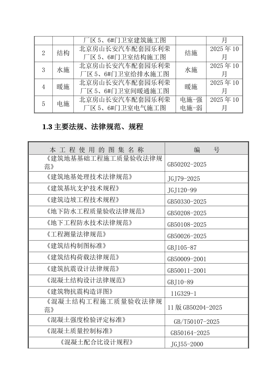 门卫室施工方案_第2页
