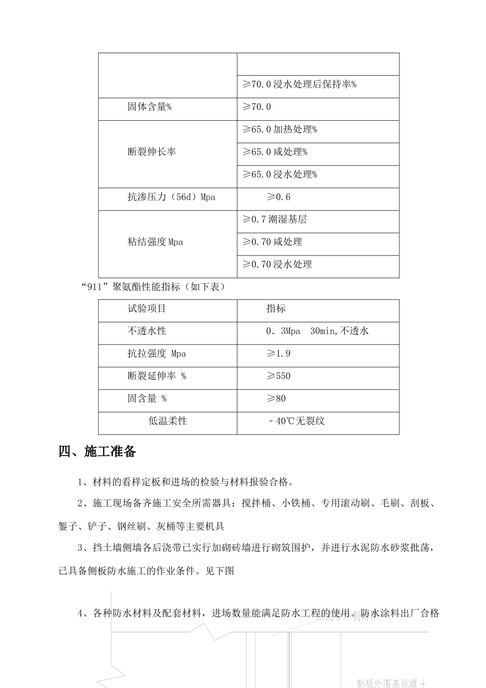 防水涂料专项施工方案_第3页