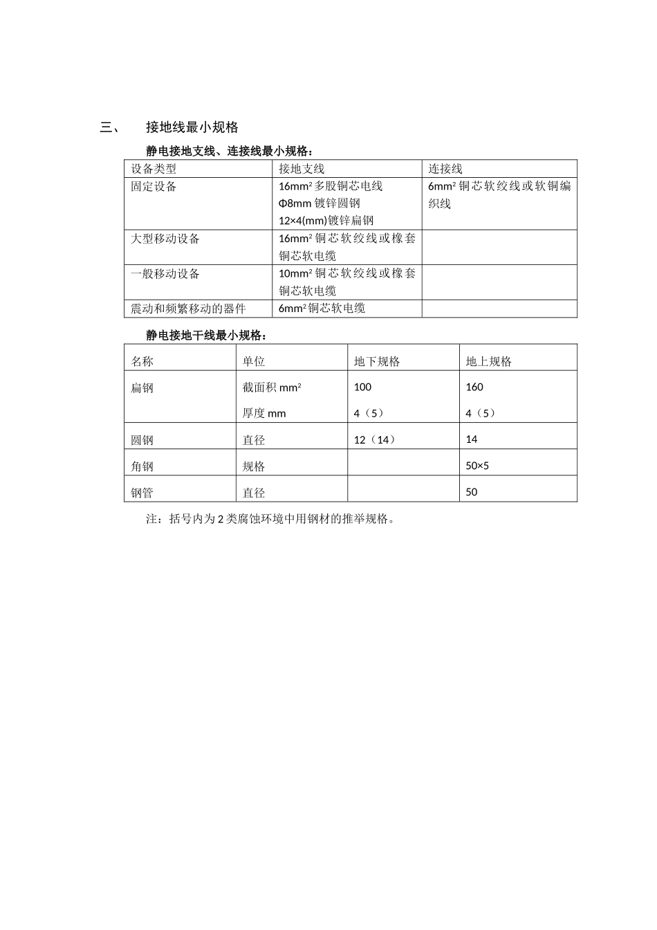 防静电接地施工工艺_第3页