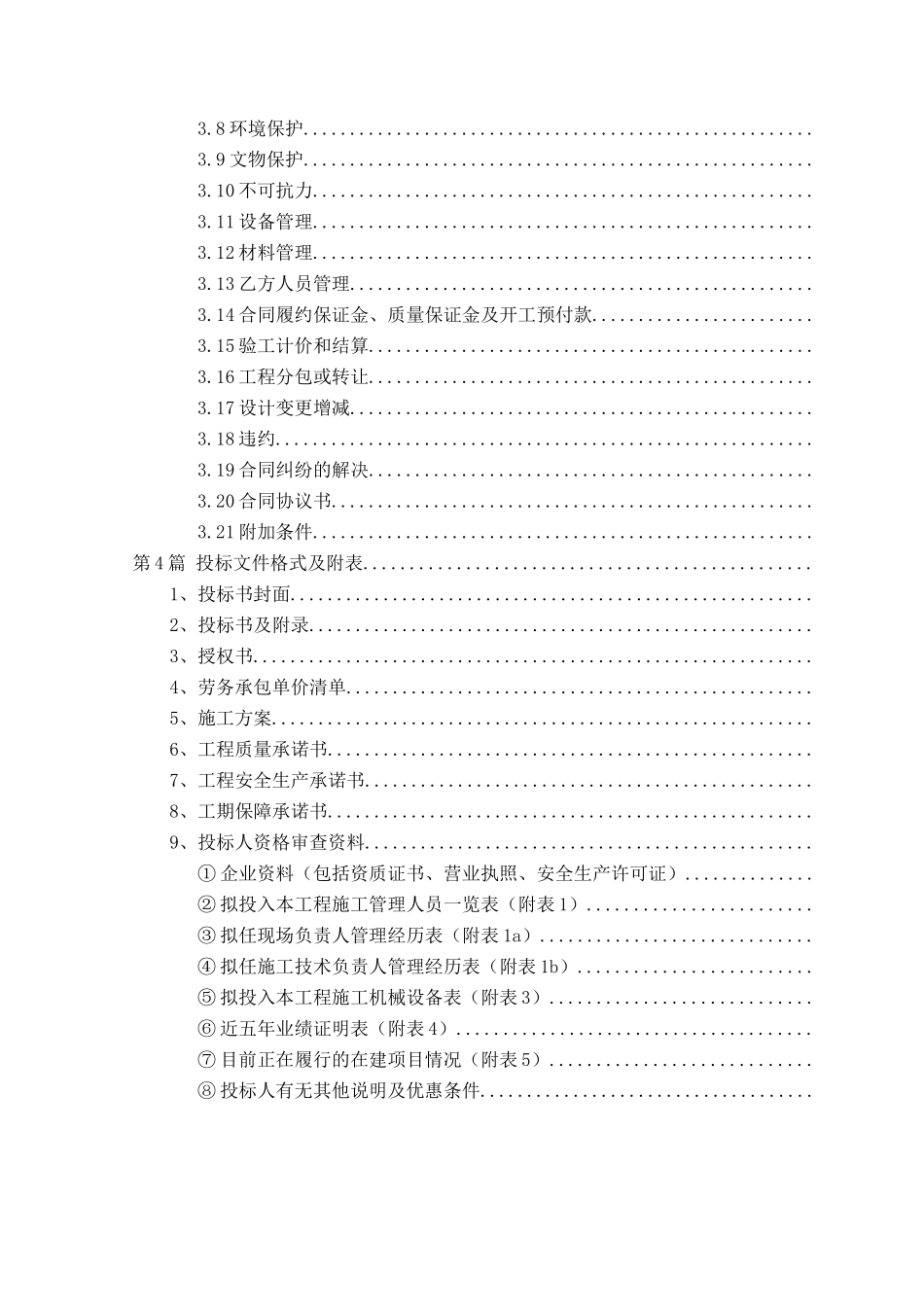 隧道工程劳务合作招标文件_第3页