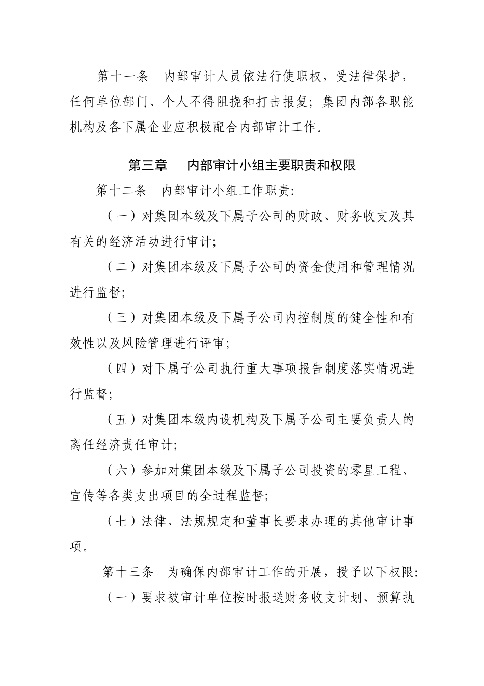 集团内部审计制度_第3页