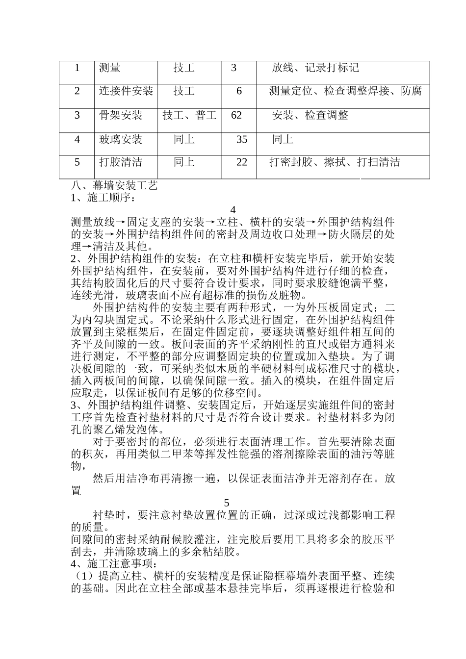 青岛某高层玻璃幕墙施工方案_第3页