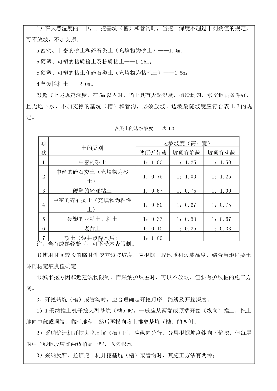 青岛某高校图书馆土方开挖工程施工技术交底_第2页